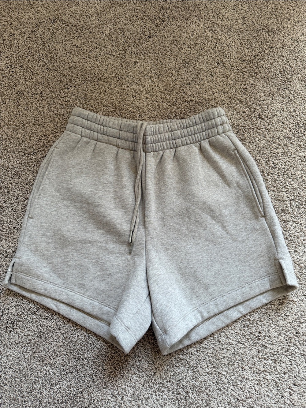 Abercrombie & Fitch Drawstring Fleece Shorts